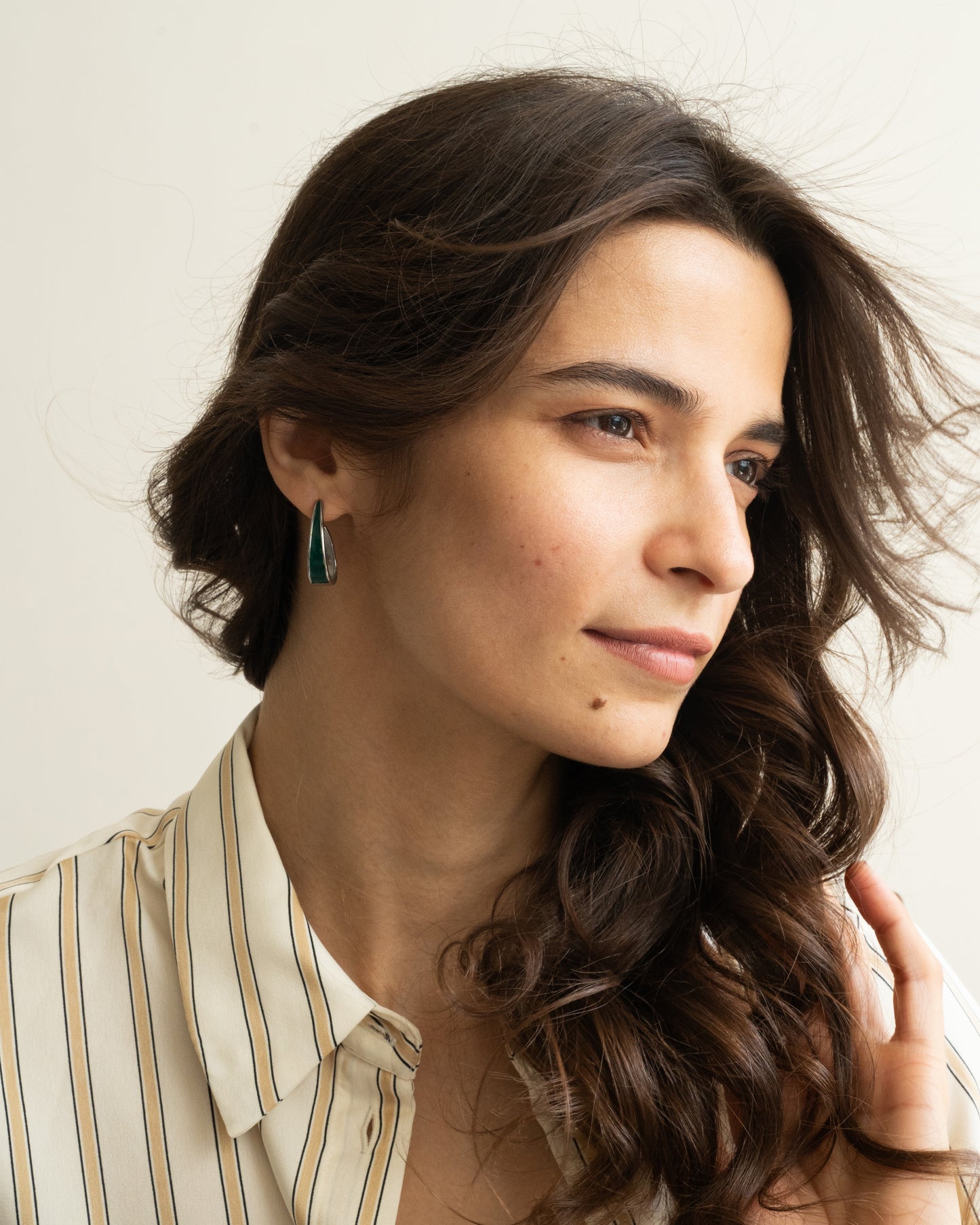 Long Tear Drop Earrings