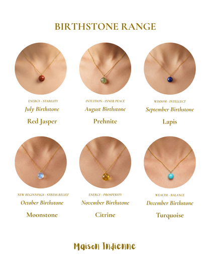 February Birthstone Necklace- Amethyst