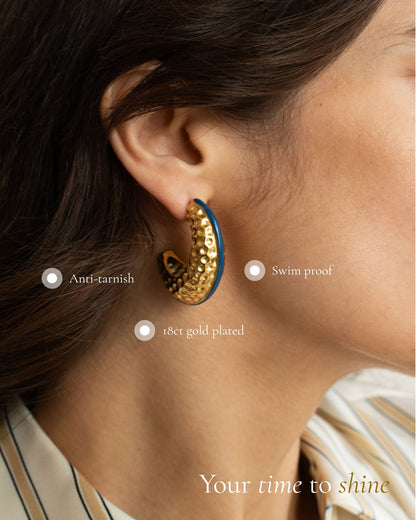 Hammered Hoops