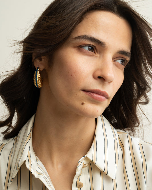 Hammered Hoops