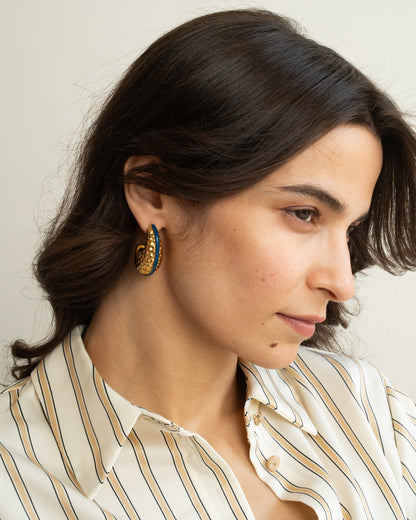 Hammered Hoops